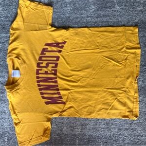 Gold Minnesota Graphic T-Shirt